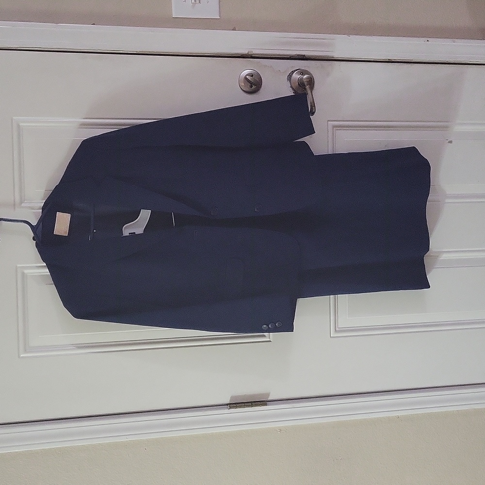 Women's, Pendleton brand, blue, wool, suit